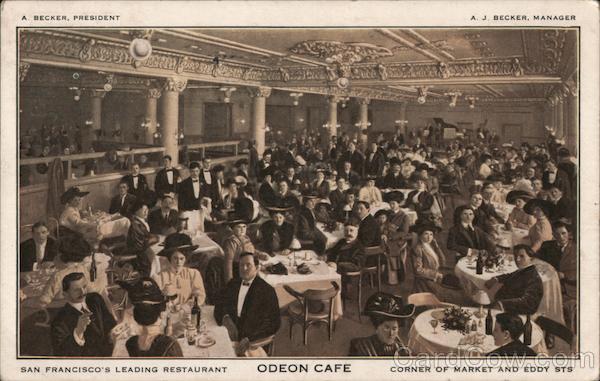 Odeon Cafe San Francisco California