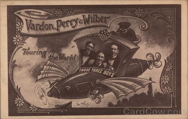 Vardon, Perry & Wilbur - Touring the World San Francisco California
