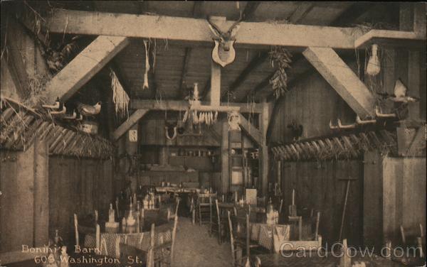 Bonini's Barn San Francisco California