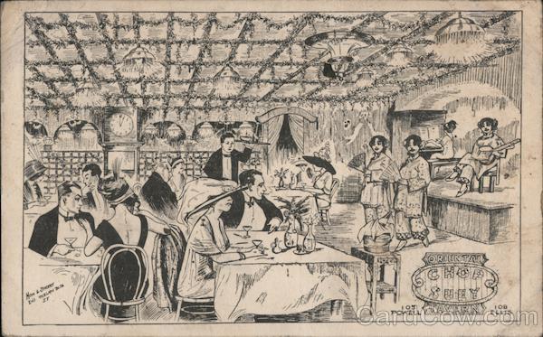 Oriental Chop Suey Tavern - 105 Powell & 108 Ellis San Francisco California