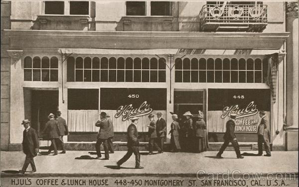 Hjul's Coffee and Lunch House San Francisco California