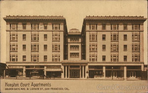 Hampton Court Apartments San Francisco California