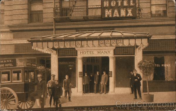 Main Entrance Manx Hotel San Francisco California