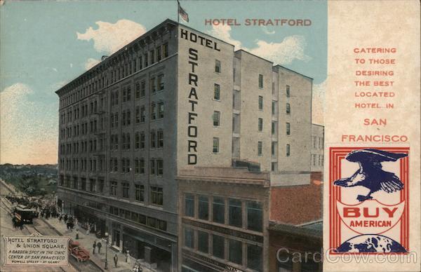 Hotel Stratford San Francisco California