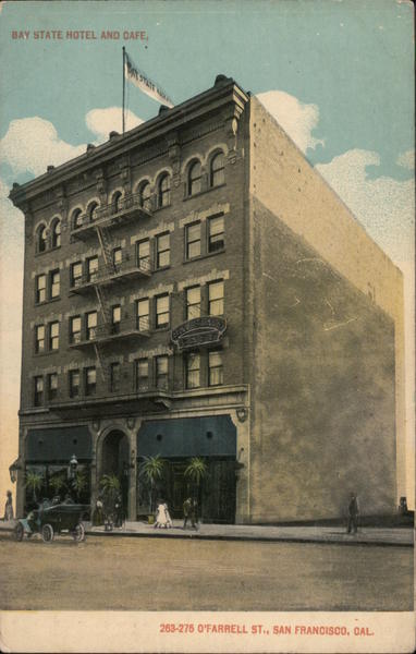 Bay State Hotel and Cafe San Francisco California