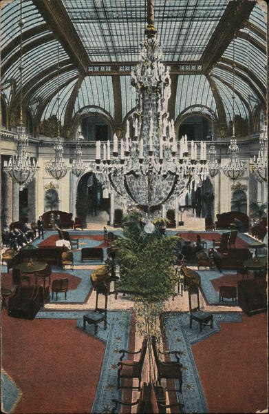 Lobby, Palace Hotel San Francisco California