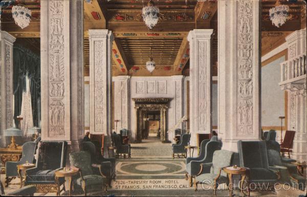 Tapestry Room, Hotel St. Francis San Francisco California