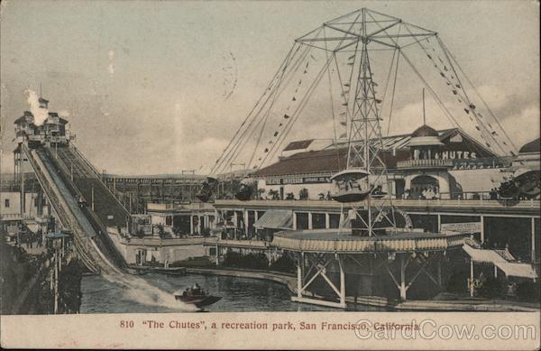 The Chutes, A Recreation Park San Francisco California
