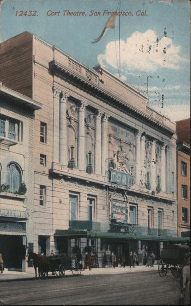 Cort Theatre San Francisco California