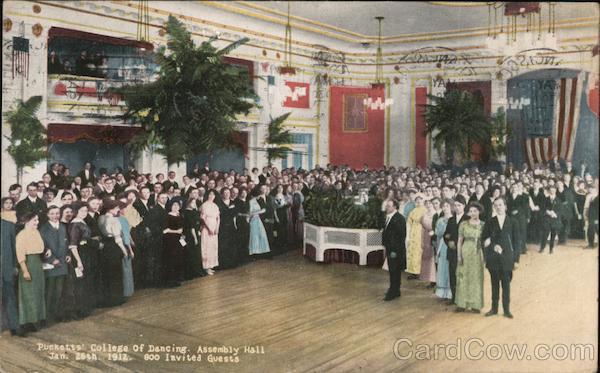 Pucketts College of Dancing - Assembly Hall San Francisco California