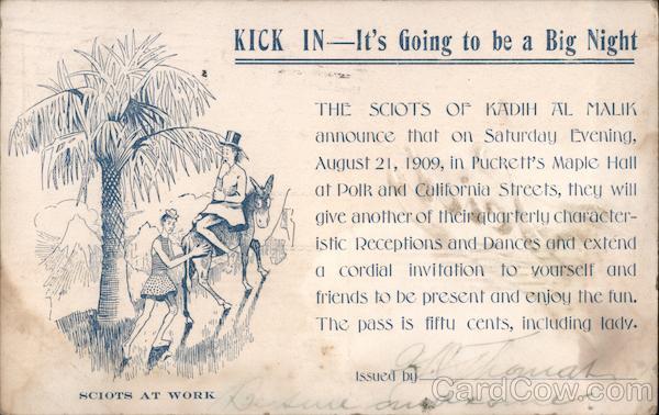 Sciots at Work: Dance Invitation on the Streets of San Francisco California