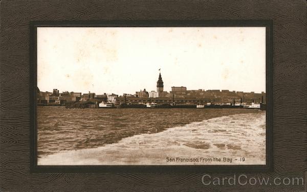 San Francisco from the Bay California
