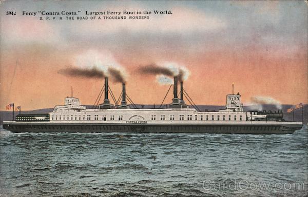 Ferry Contra Costa San Francisco California