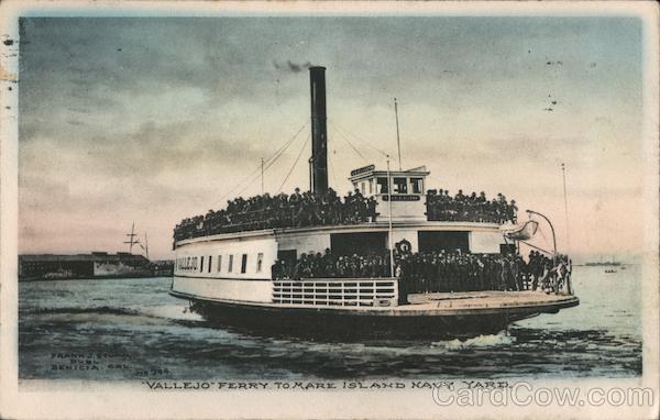 Vallejo Ferry to Mare Island Navy Yard California