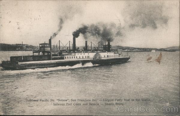 Southern Pacific Str. Solano San Francisco California