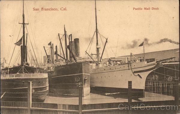 Pacific Mail Dock San Francisco California