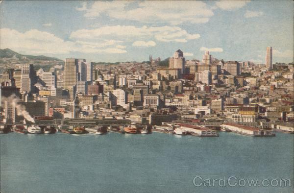 Skyline of San Francisco California