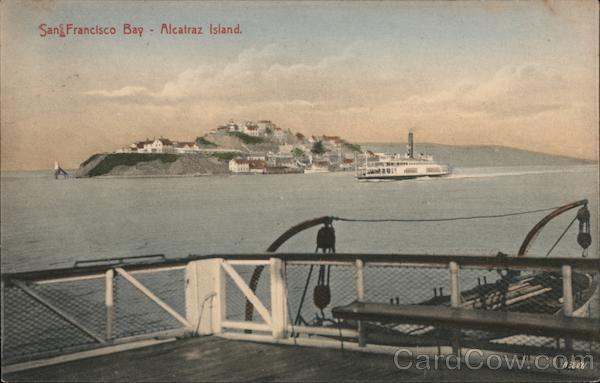 San Francisco Bay - Alcatraz Island California