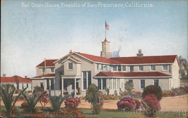 Red Cross House, Presidio San Francisco California