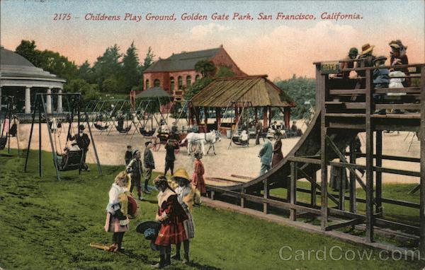 Childrens Play Ground, Golden Gate Park San Francisco California