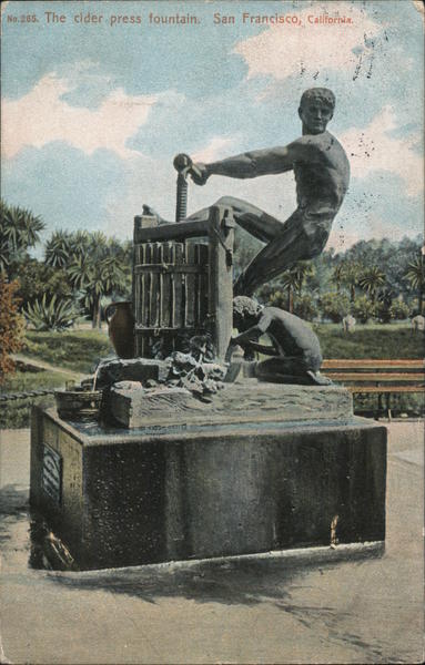 The Cider Press Fountain San Francisco California