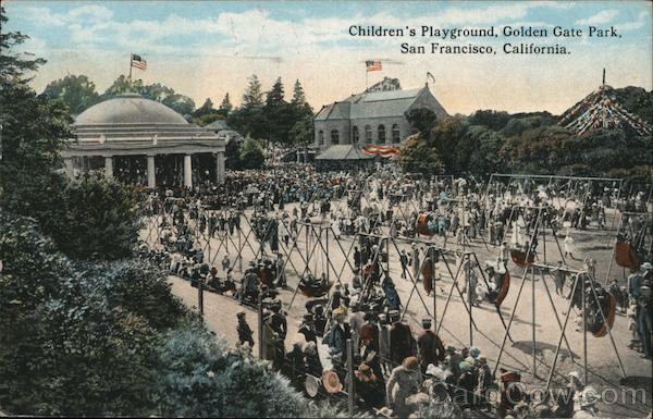 Children's Playground at Golden Gate Park San Francisco California