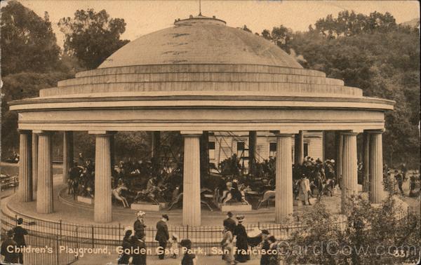 Children's Playground, Golden Gate Park San Francisco California