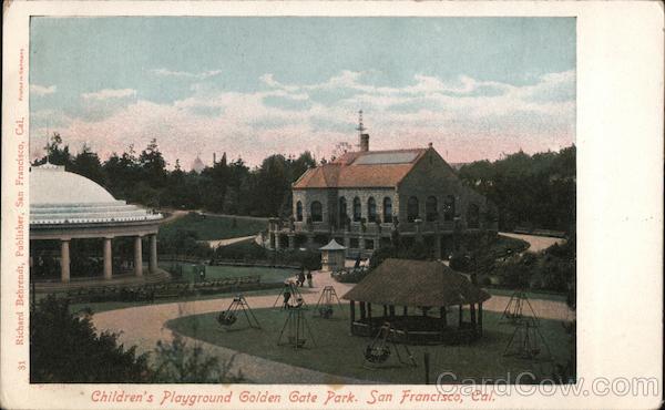 Children's Playground, Golden Gate Park San Francisco California