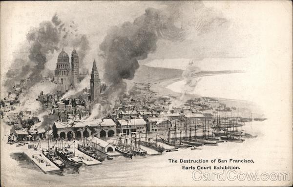 The Destruction of San Francisco - Earis Court Exhibition California