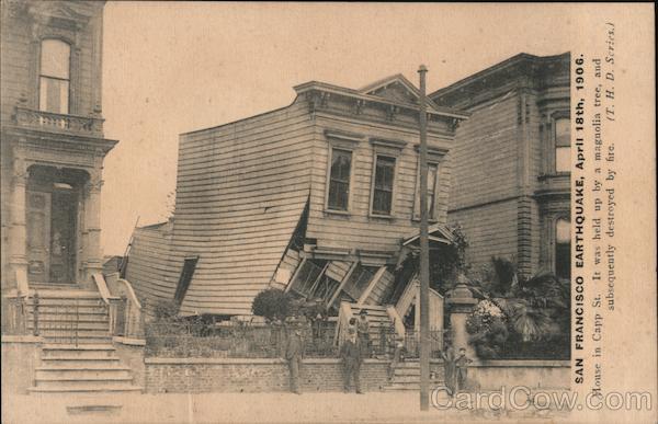 San Francisco Earthquake, April 18th, 1906 California