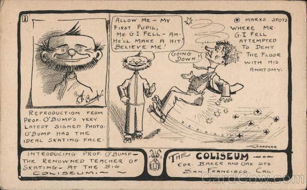 The Coliseum - Cor. Baker and Oak Sts. San Francisco California