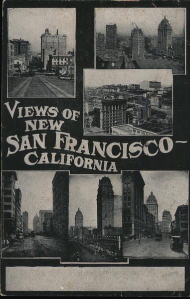 Views of New San Francisco California