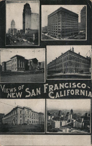 Views of San Francisco California