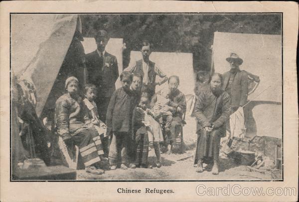 Chinese Refugees San Francisco California