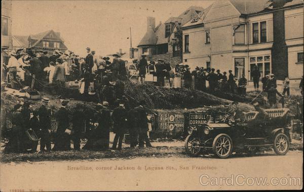 Breadline, Corner Jackson & Laguna Sts. San Francisco California