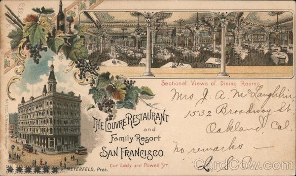 The Louvre Restaurant San Francisco California