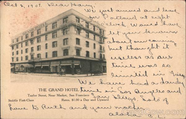 The Grand Hotel San Francisco California