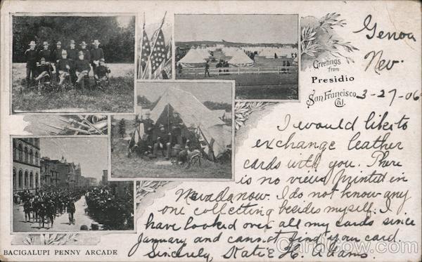 Bacigalupi Penny Arcade, Presidio San Francisco California