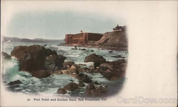 Fort Point and Golden Gate San Francisco California