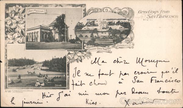 Greetings From San Francisco California