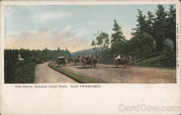 The Drive, Golden Gate Park San Francisco California