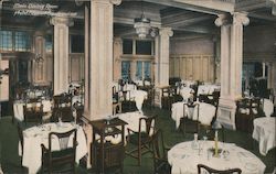 Main Dining Room - Hotel Stewart Postcard