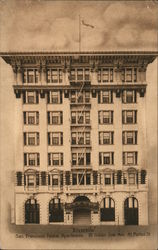 Riverside - Palatial Apartments at 50 Golden Gate Avenue Postcard
