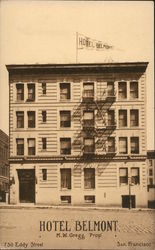 Hotel Belmont Postcard