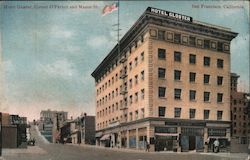 Hotel Gloster - Corner O'Farrell and Mason Street Postcard