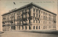 Hotel Normandie, Sutter & Gough Sts. Postcard