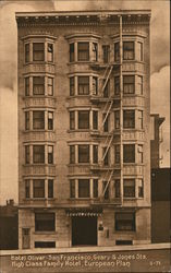 Hotel Oliver - High Class Family Hotel Postcard