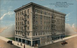 Hotel Clark, S.W. Cor. Eddy & Taylor Sts. Postcard