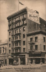 Herbert's Bachelor Hotel & German Grill Postcard