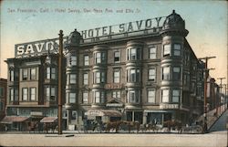 Hotel Savoy Postcard